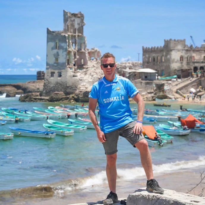 Cris at Mogadishu